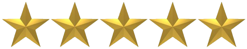 5 Star Reviews