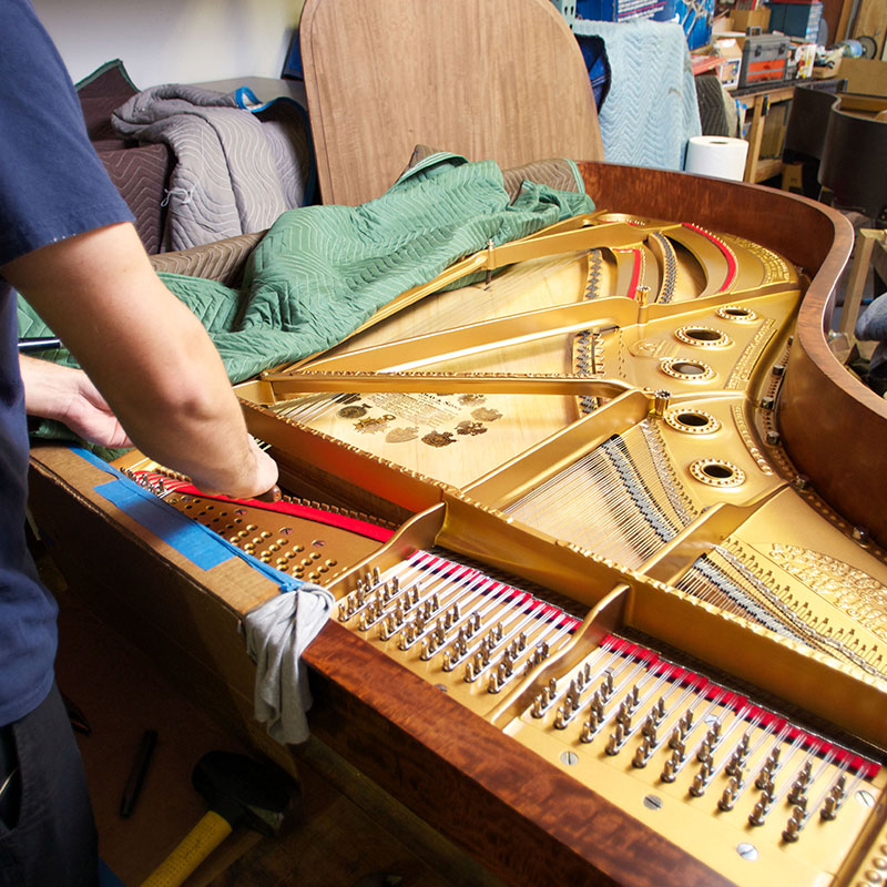 Piano Restoration Rebuilding Services
